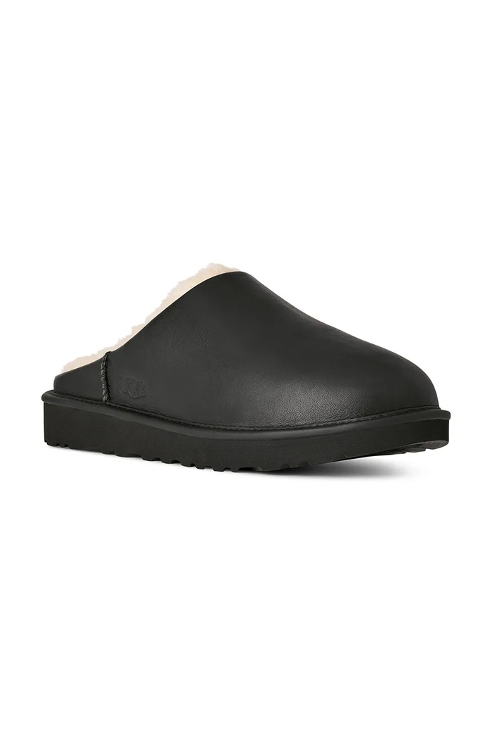 UGG Кожени чехли UGG Classic Slip-On Noir 1172270.BLK черен AW25