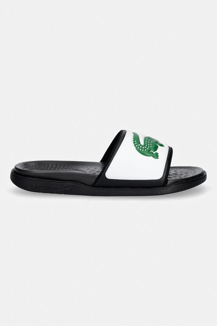 Lacoste pánské pantofle Serve Slide Dualiste 50CMA0025 černá SS26