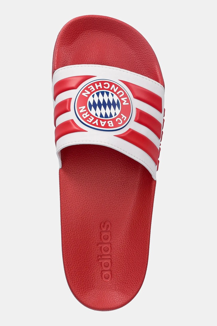 Pantofle adidas Adilette Bayern Monachium červená JS4861