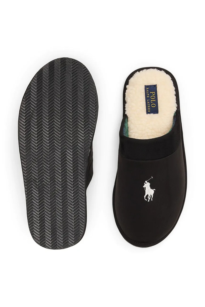 Kapcie Klarence Polo Ralph Lauren 843981604001.001 czarny