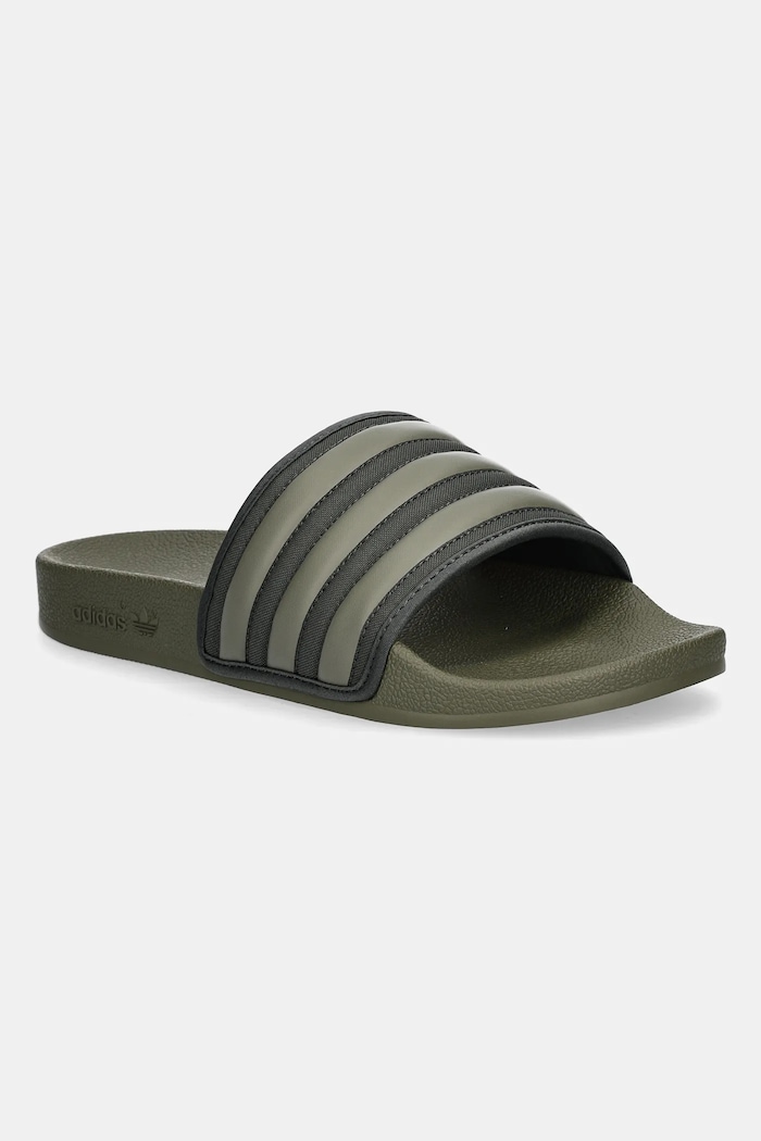 adidas Originals klapki Adilette zielony JR3624