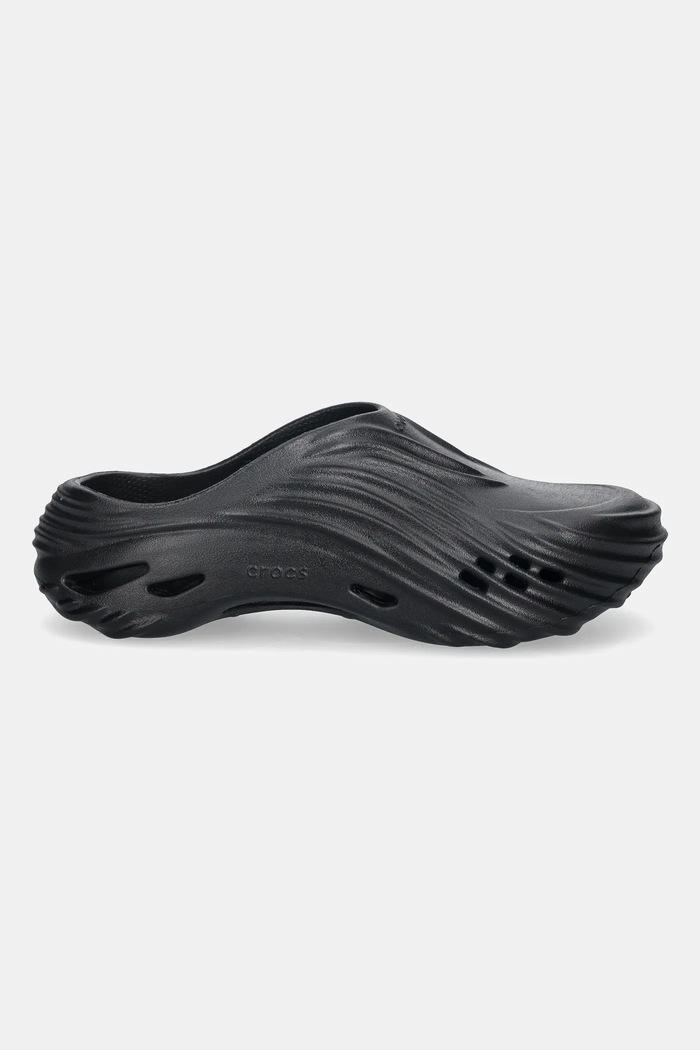 Crocs papuci Echo Wave Clog 210521.060 negru SS26
