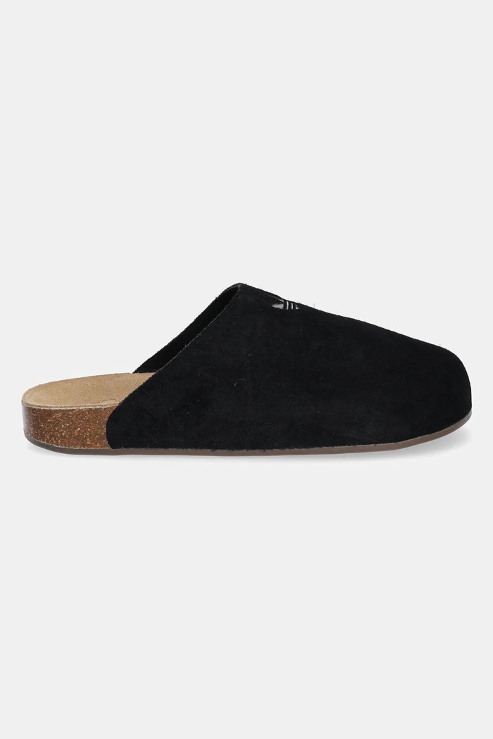 Semišové šľapky adidas Originals Adimule JQ4367 čierna SS26