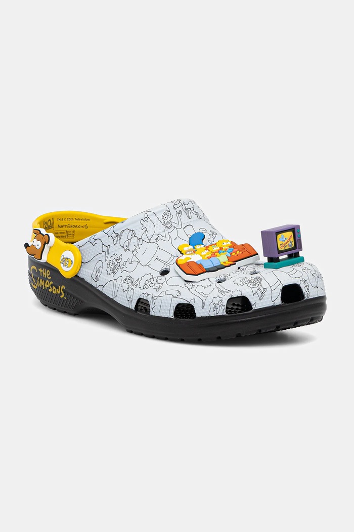 Crocs papuci Classic Simpsons Clog sintetic multicolor 211106.90H