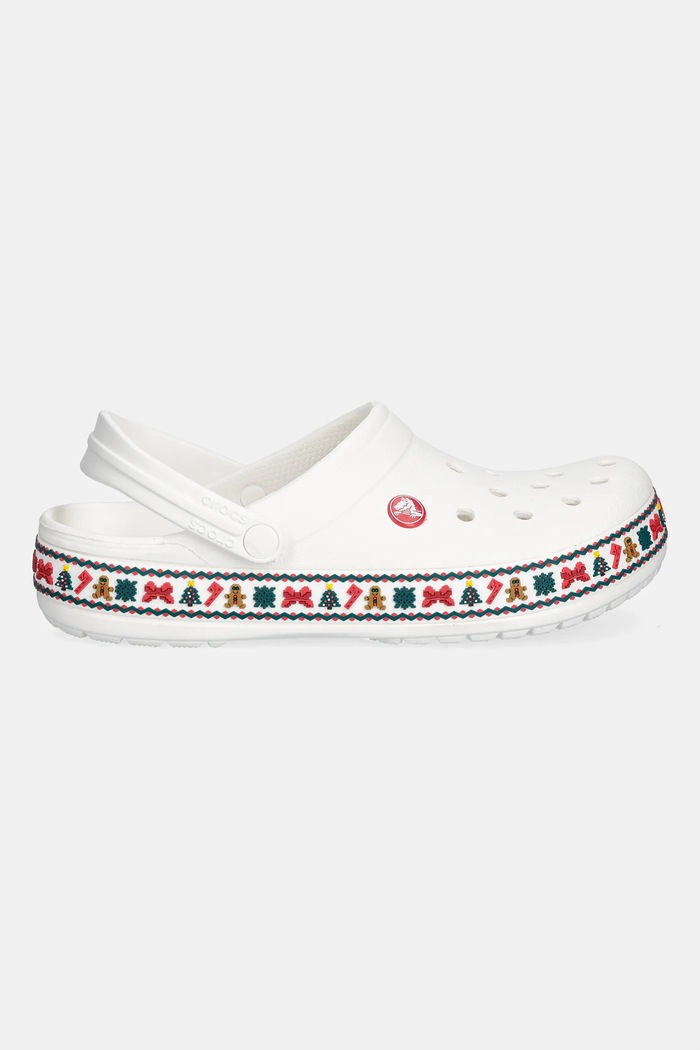 Šľapky Crocs Crocband Holiday Clog 211921.100 biela AW25
