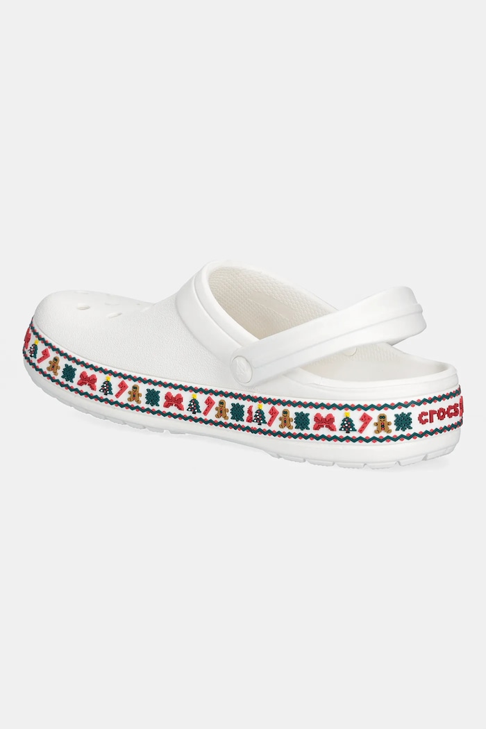 Obuv Šľapky Crocs Crocband Holiday Clog 211921.100 biela