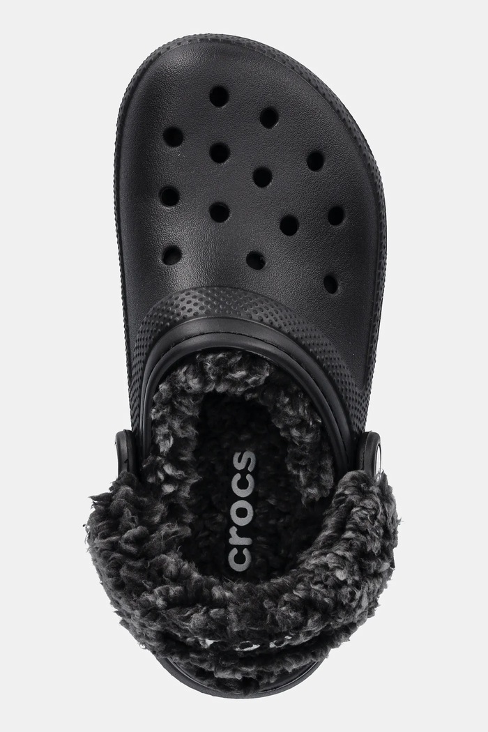 Papuče Crocs Classic Fleece Lined Clog čierna 211396.001