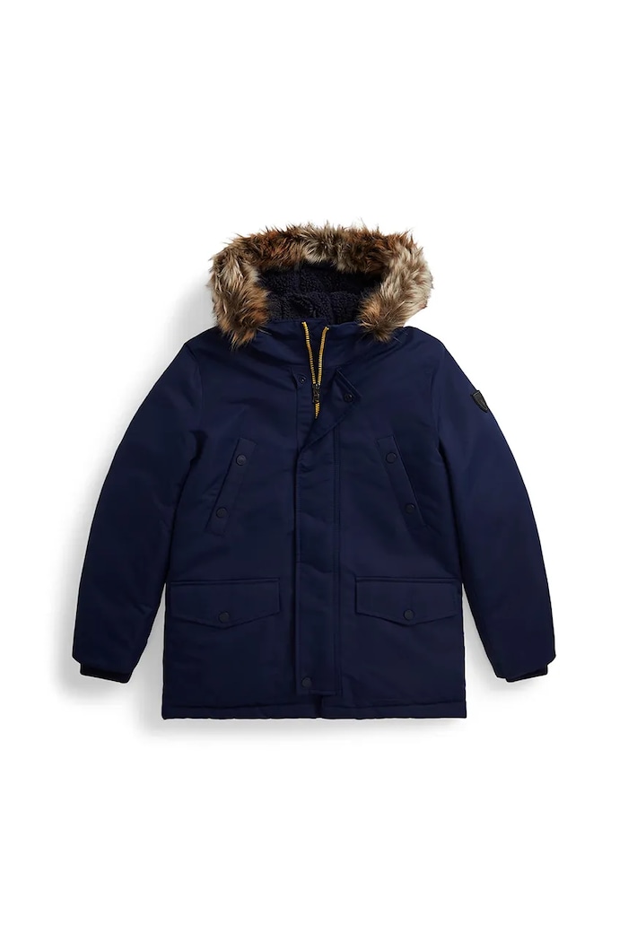 Detská bunda Polo Ralph Lauren 323970093001 tmavomodrá AW25