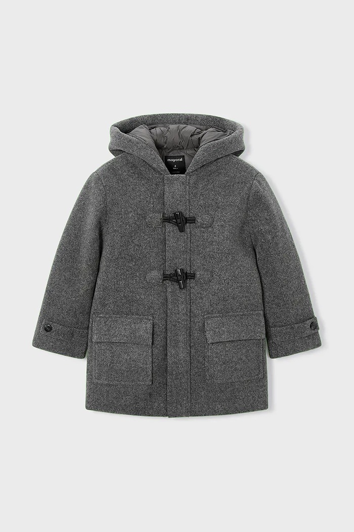 Детско палто Mayoral сив 4423.5H.Mini.9BYA