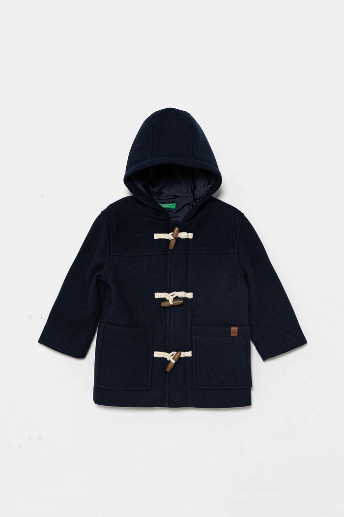 Детско палто United Colors of Benetton без изолация тъмносин 222VGN03Z.P.seasonal