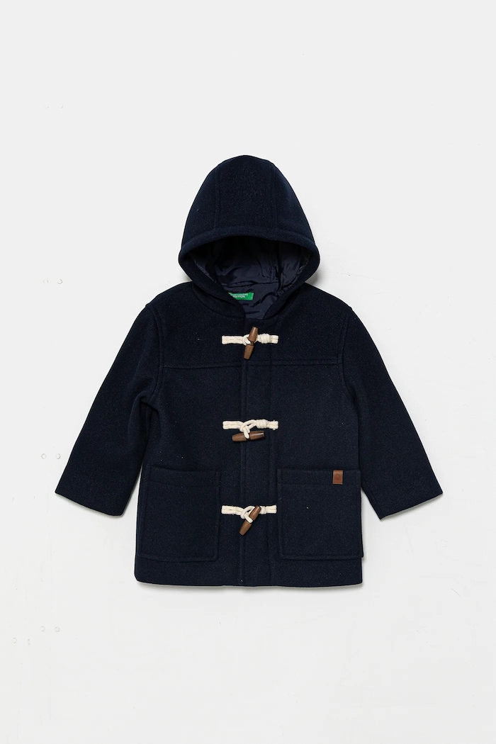 Детско палто United Colors of Benetton без изолация тъмносин 222VGN03Z.P.seasonal