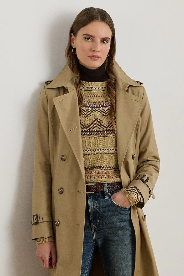 Îmbrăcăminte Lauren Ralph Lauren palton 297951255 bej