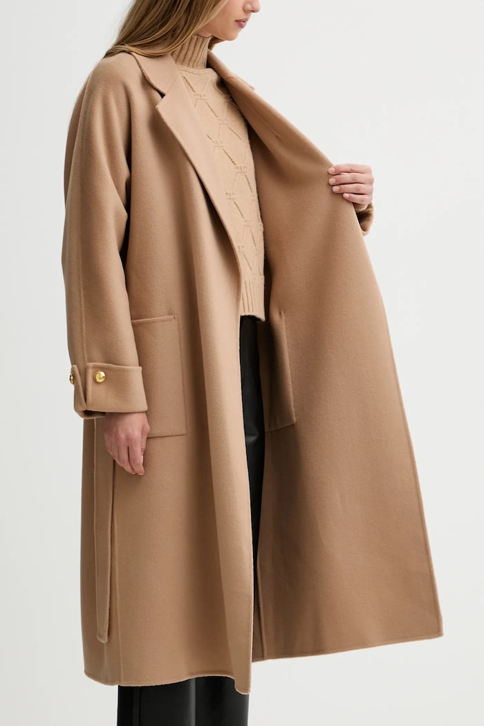 Elisabetta Franchi cappotto in lana CP68D56E2