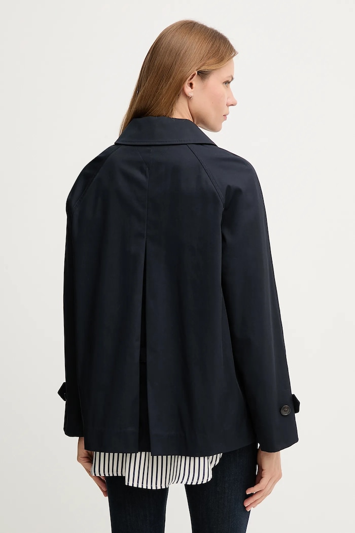 Oblačila Bombažni plašč Tommy Hilfiger WW0WW45618 mornarsko modra