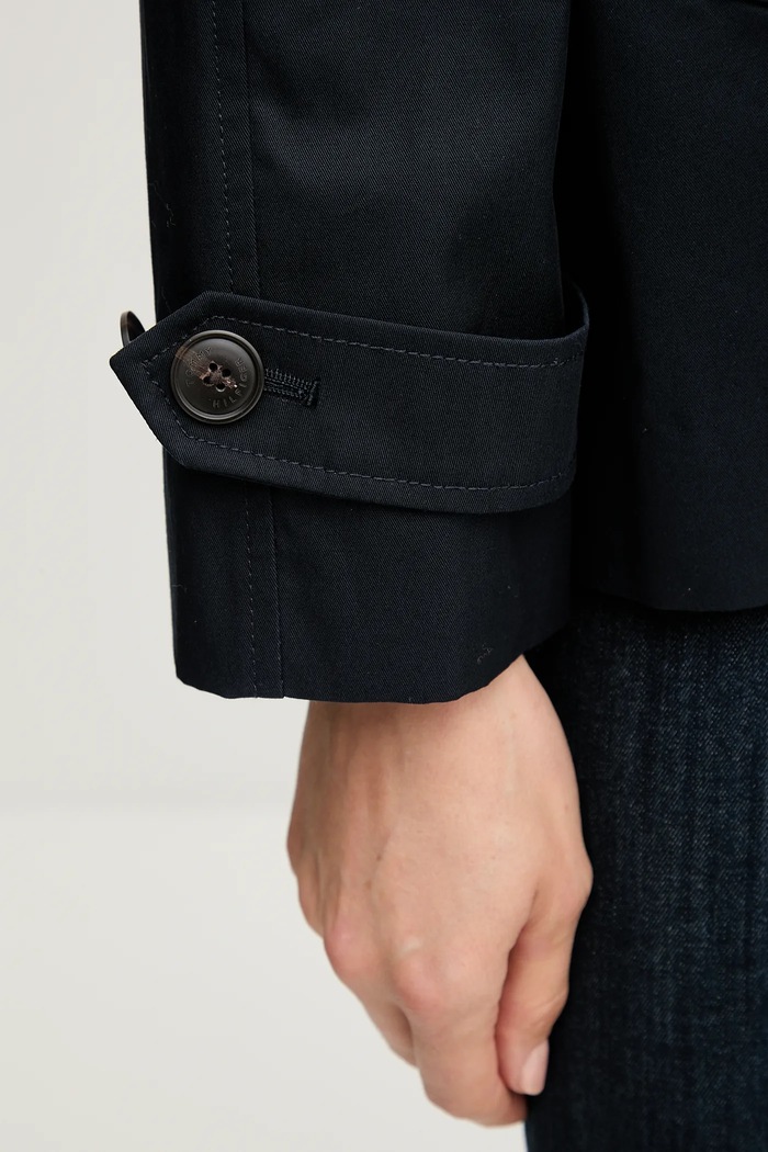 Bombažni plašč Tommy Hilfiger WW0WW45618