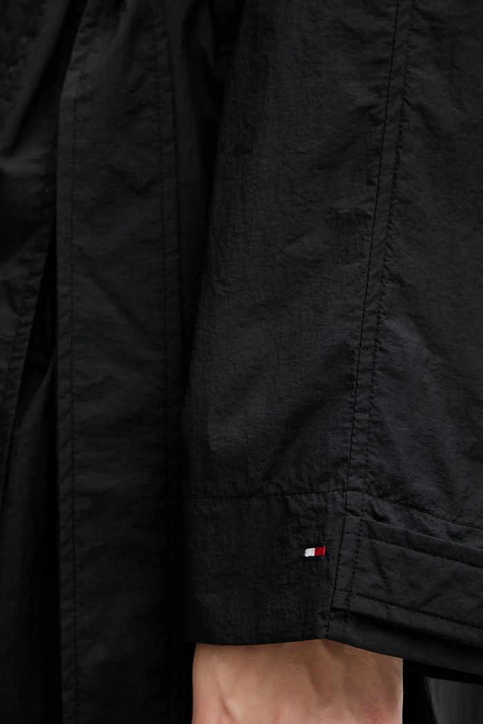 Kabát Tommy Hilfiger WW0WW46445 černá