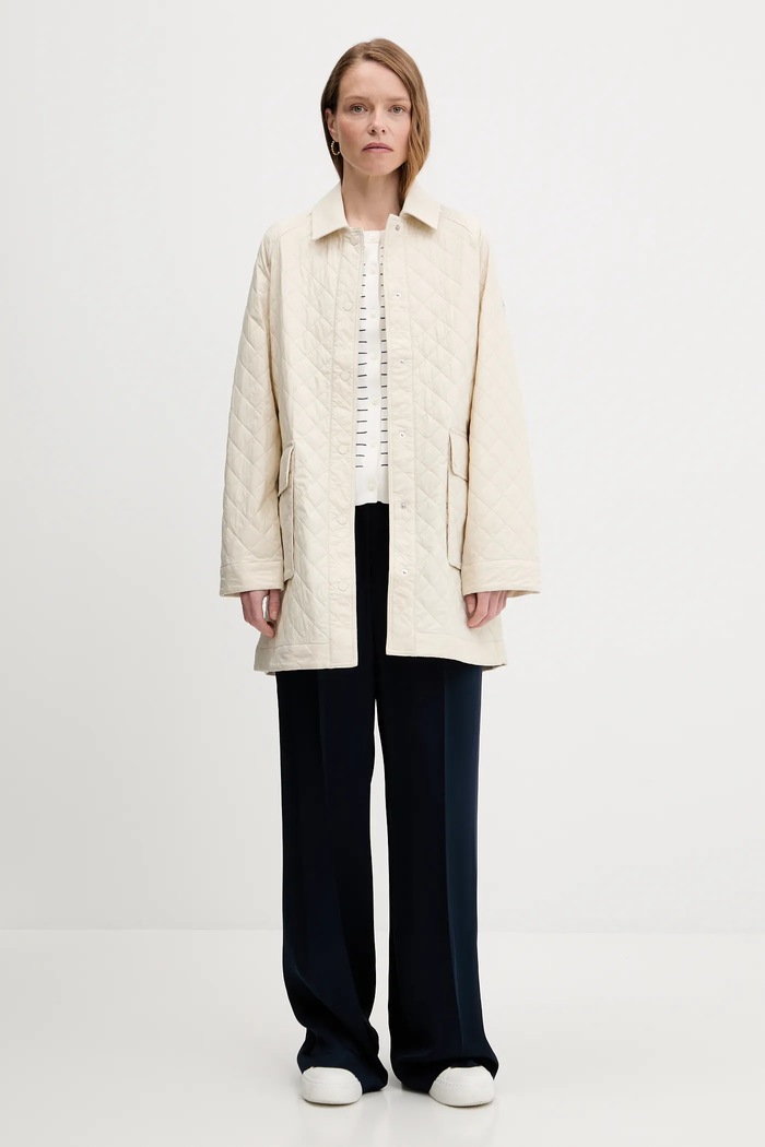 Tommy Hilfiger geacă WW0WW46448 bej AW25