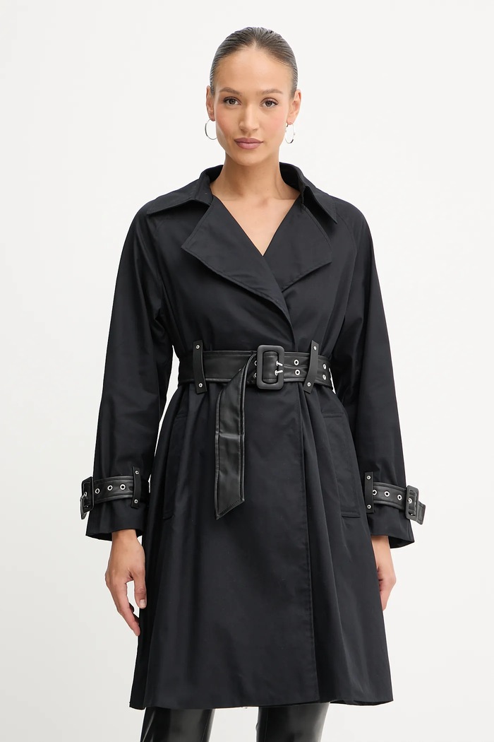 Καμπαρντίνα Guess RAPHAELLE άλλο μαύρο W5YL02.WHDF1