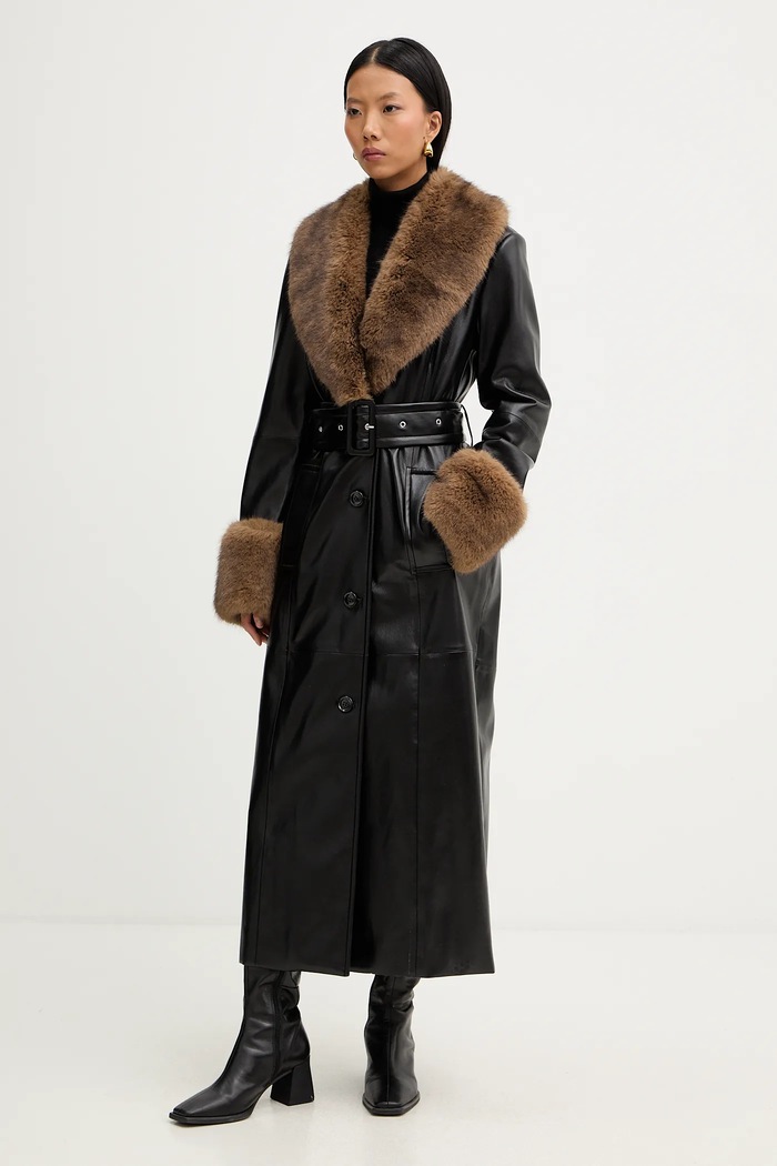 Stand Studio palton Estella 66554.8024 negru AW25