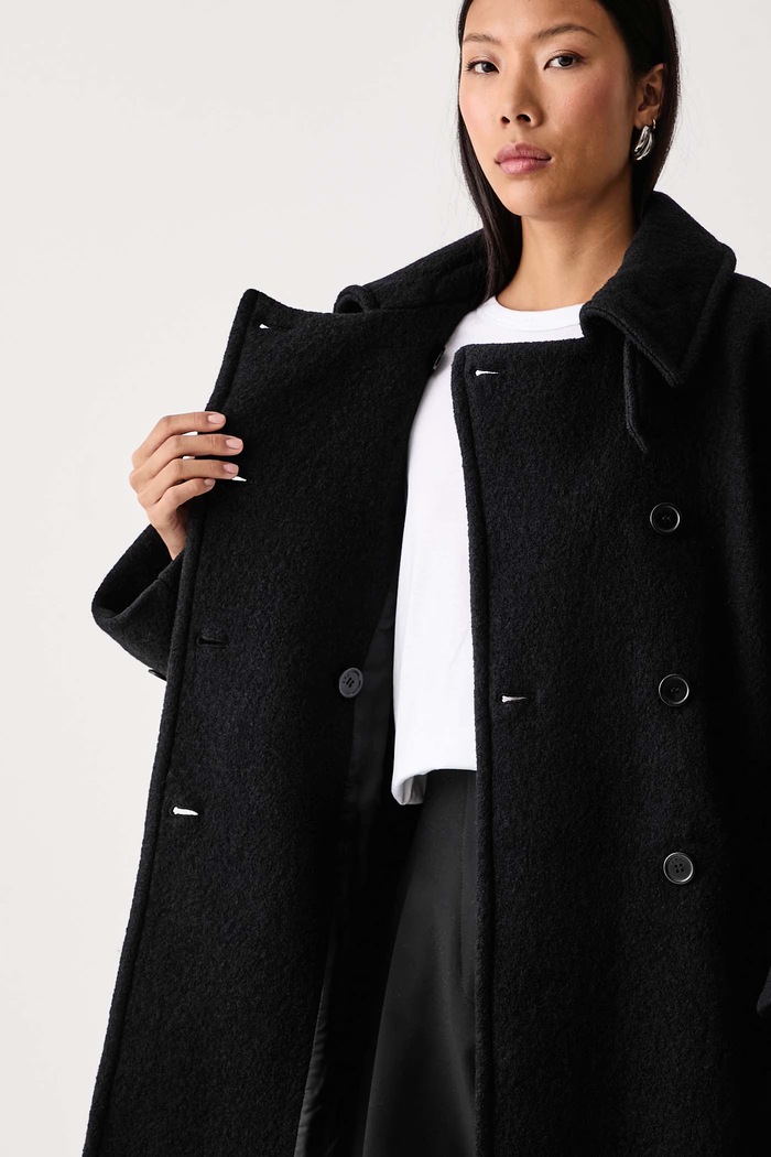 A.P.C. Płaszcz damski wełniany manteau lea WVBEH.F01557