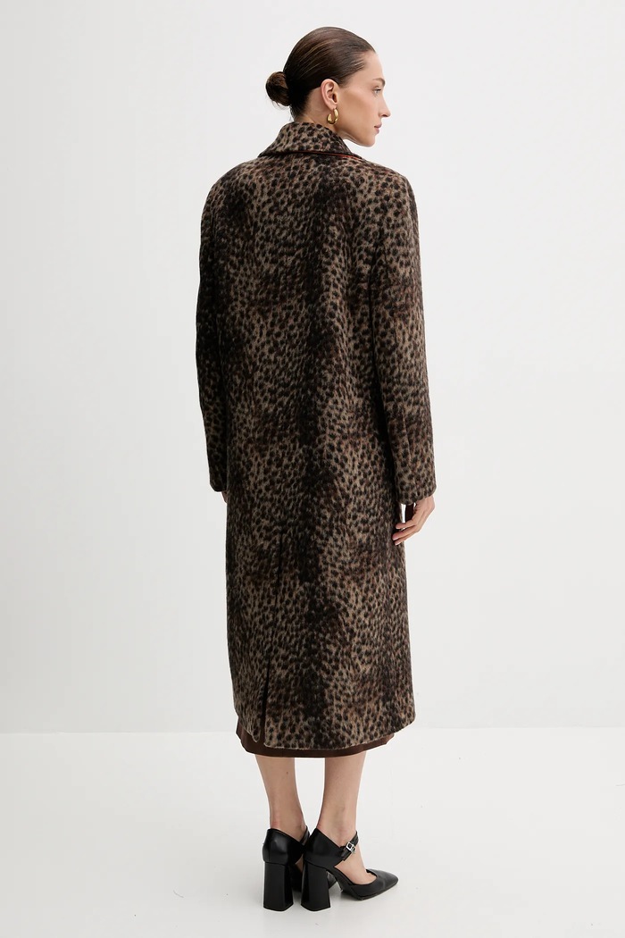 Abbigliamento MSGM cappotto in lana 3941MDC03Y.257609 marrone