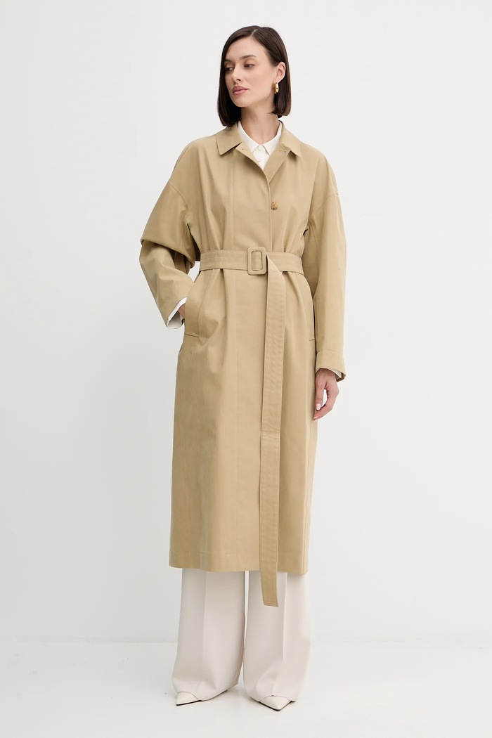 MM by Max Mara cappotto ALIBI non isolato beige 2526026027600