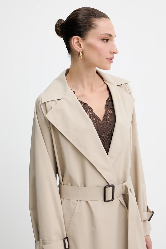 Kabát Weekend Max Mara FATTO 2525026011600 béžová