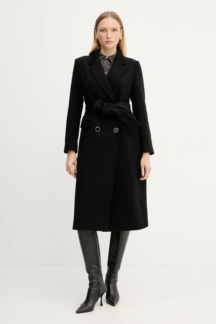 Armani Exchange cappotto XW000691.AF16206 nero AW25