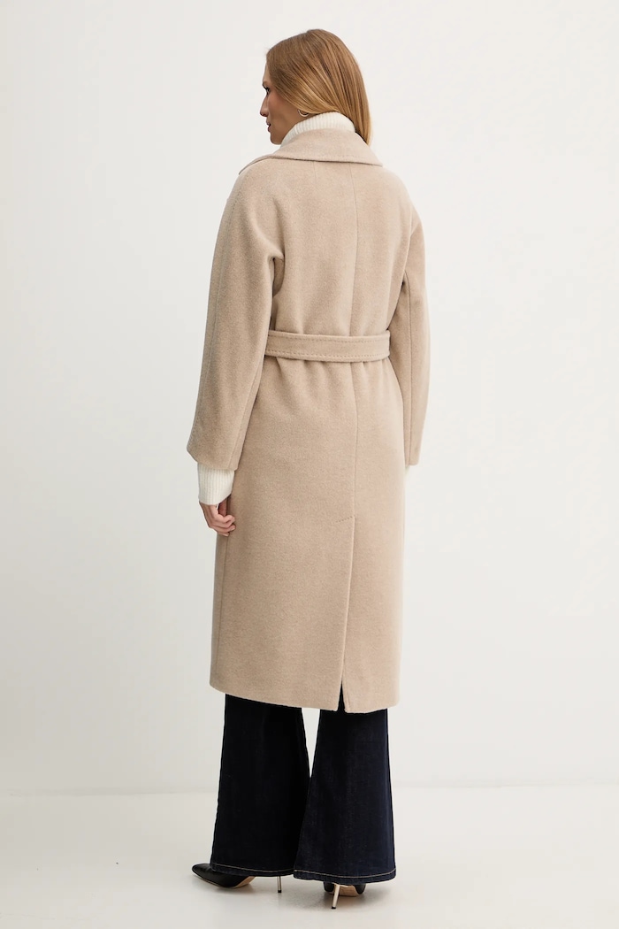 Îmbrăcăminte Weekend Max Mara Haină cu lână TEMPERA 2525016082600 bej