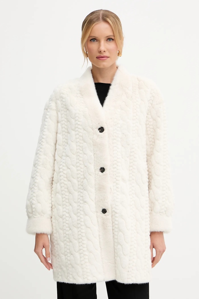ERMANNO Firenze Palton bej 57TD028E93