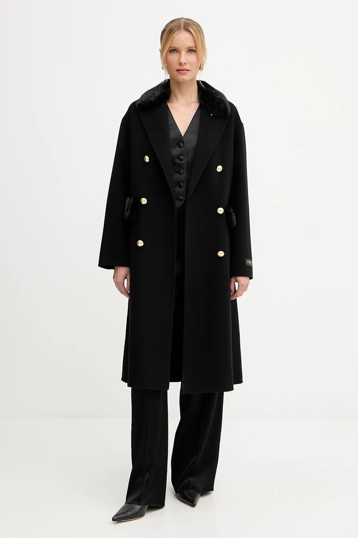ERMANNO Firenze Palton 57TD057EY0 negru AW25