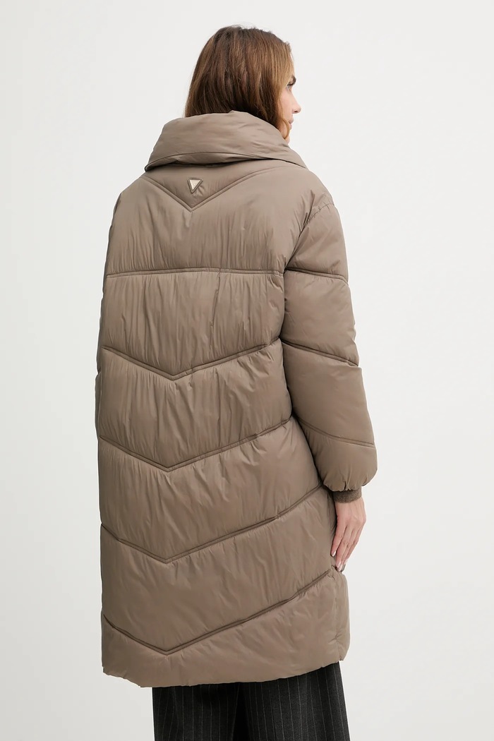 Ruházat Guess rövid kabát SAMANTA W5BL39.W2862 bézs
