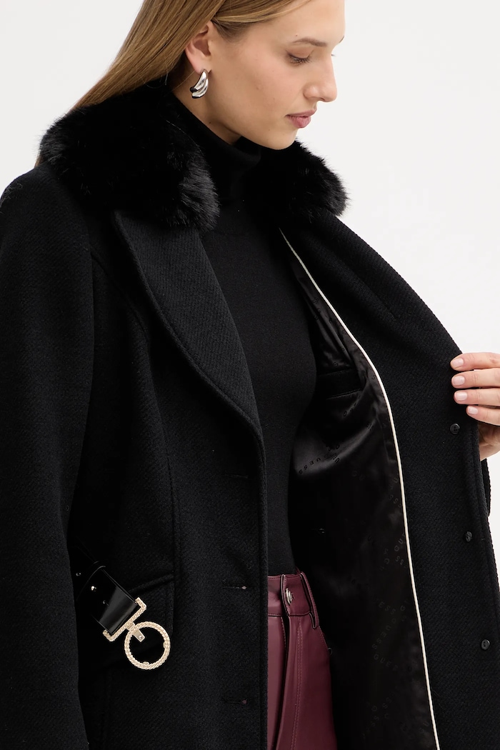 Guess palton din lână NEW PATRICE W5BL25.W2672