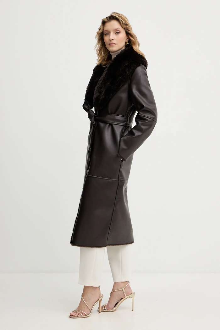 Kabát Marciano by Guess ZOEY 5BGL42.7387A hnedá AW25
