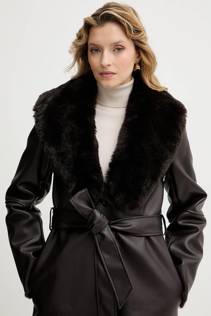 Kabát Marciano by Guess ZOEY hnedá 5BGL42.7387A