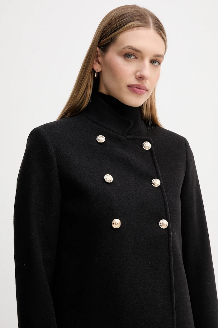 Gaudi cappotto nero 521BD35018