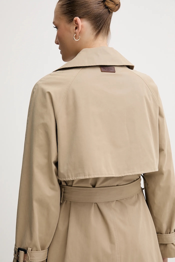 Trenčkot Pepe Jeans PL4024349 béžová