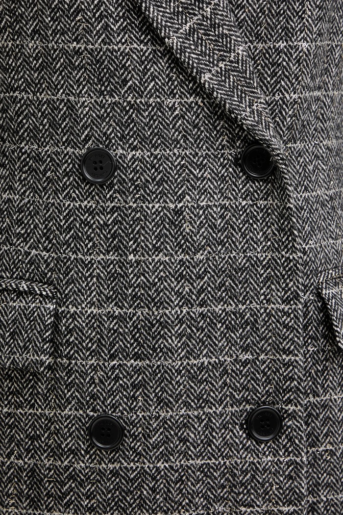 Twinset cappotto con lana 252TT2041 grigio