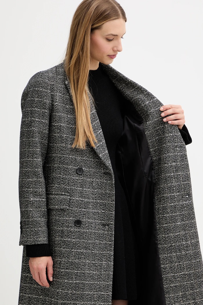 Twinset cappotto con lana 252TT2041
