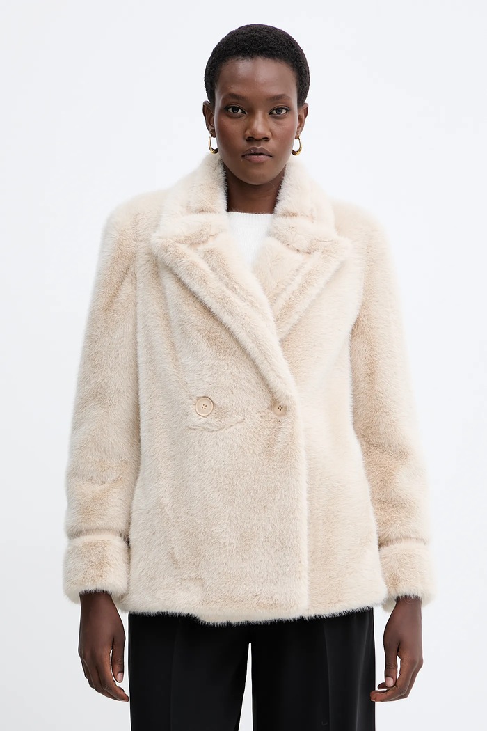 Twinset cappotto senza beige 252TT2154