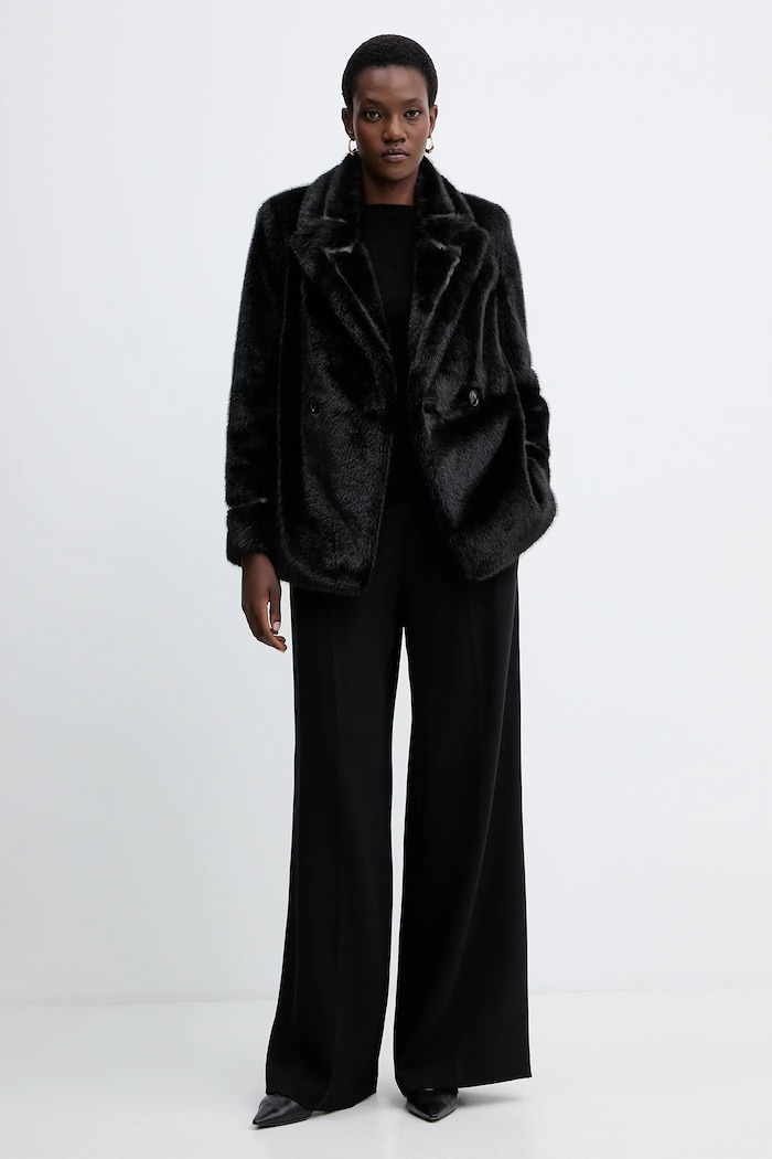 Twinset cappotto 252TT2154 nero AW25