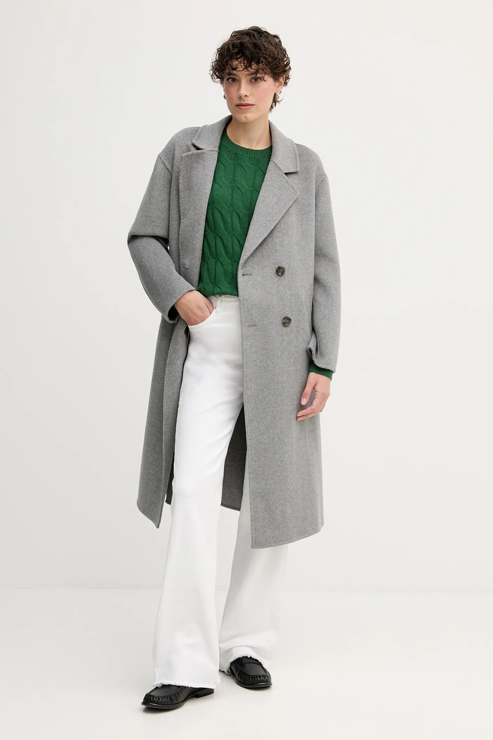 Gaudi haină cu lână 521FD35010 gri AW25