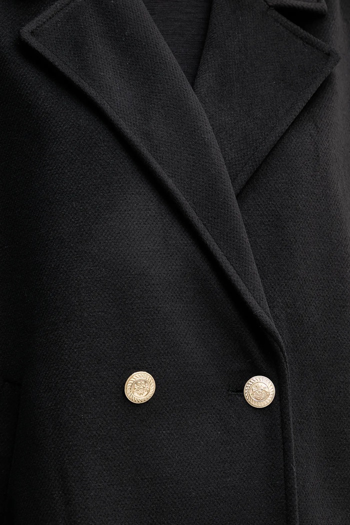 Gaudi cappotto 521FD35015 nero