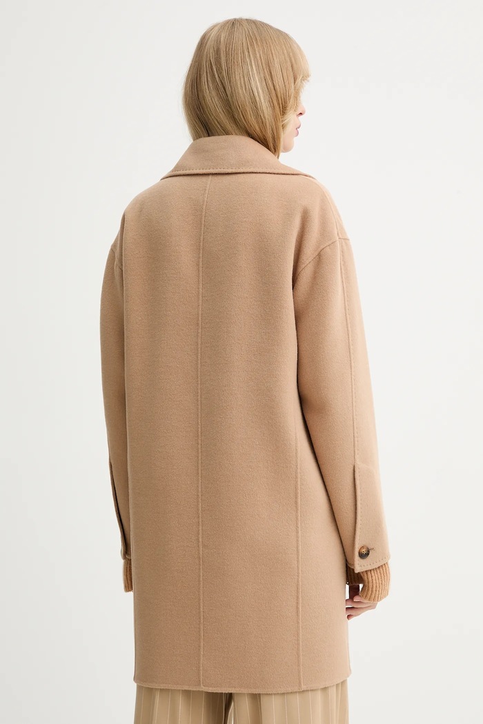 Abbigliamento Marella cappotto in lana 2523016031200 marrone