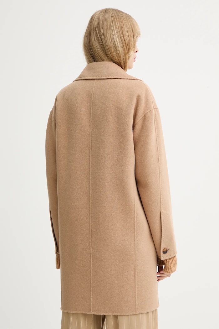 Abbigliamento Marella cappotto in lana 2523016031200 marrone