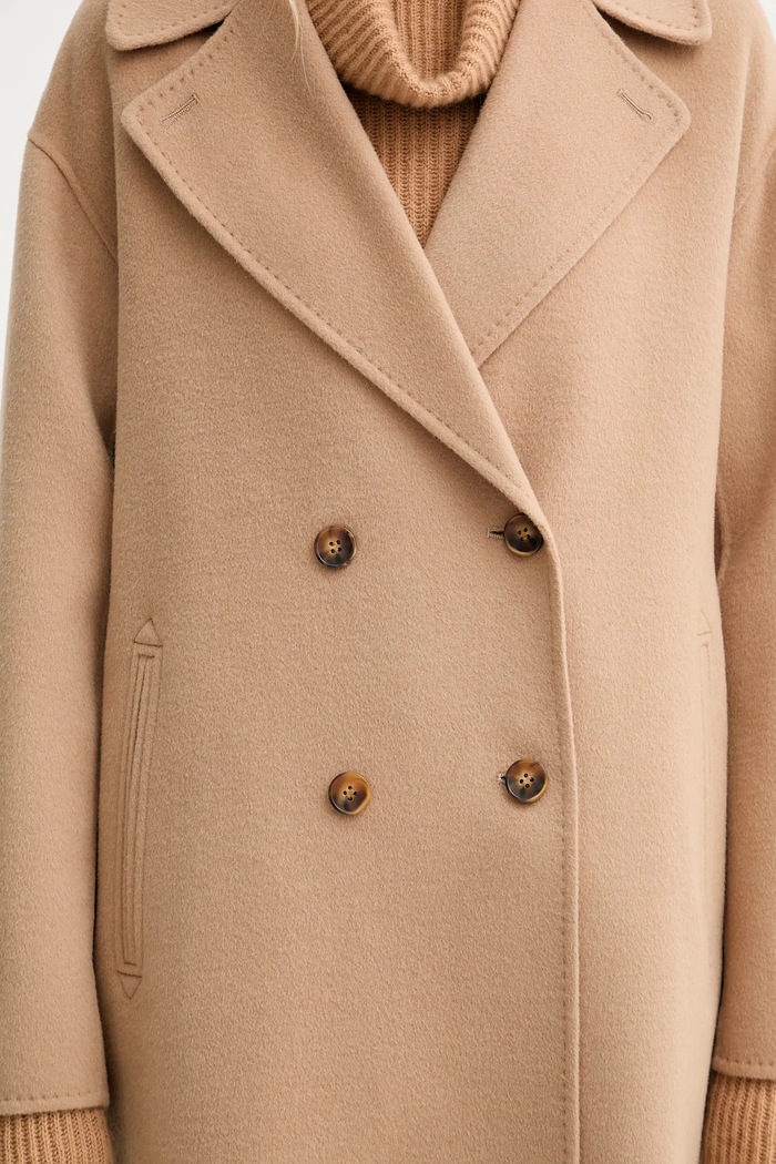 Marella cappotto in lana 2523016031200 marrone