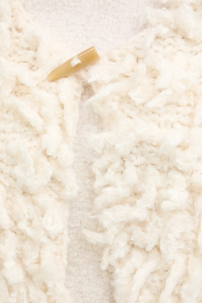 Forte Forte cardigan din amestec de lână 14452.mycoat bej