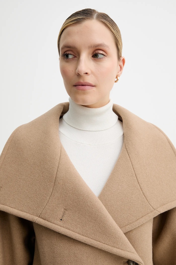 Calvin Klein cappotto in lana LV044D557G