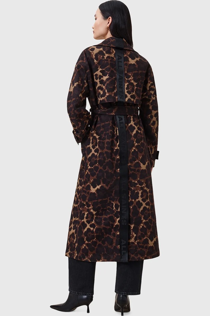 Bavlněný kabát AllSaints ABEL W035OC