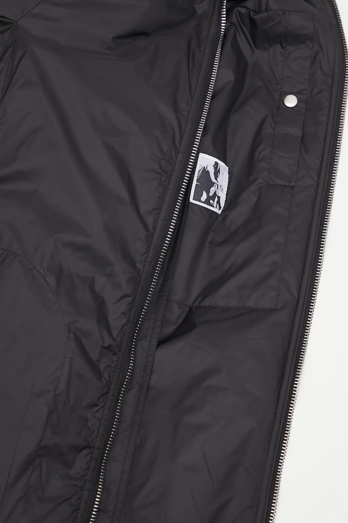 Rick Owens DRKSHDW kurtka Sealed Windbreaker DS02E7923.NP czarny